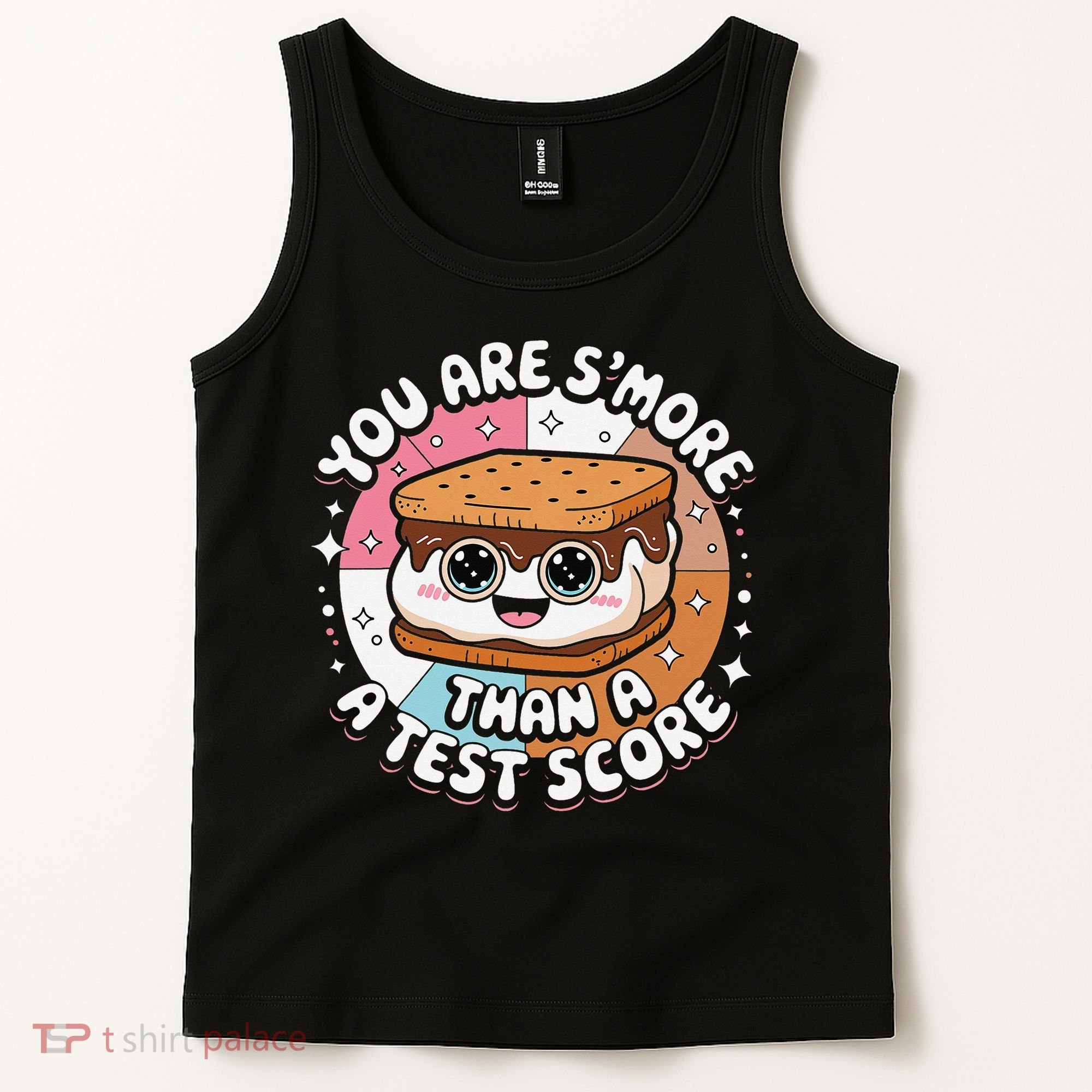 You Are Smore Than Ready For This Test Test Day Teacher Tank Top