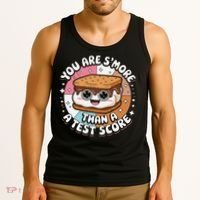 You Are Smore Than Ready For This Test Test Day Teacher Tank Top thumb 3