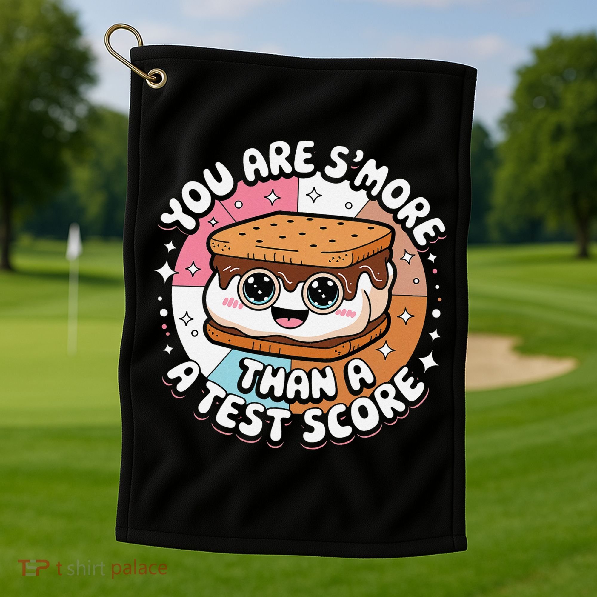 You Are Smore Than Ready For This Test Test Day Teacher Golf Towel