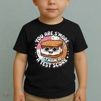 You Are Smore Than Ready For This Test Test Day Teacher Toddler T-Shirt thumb 2