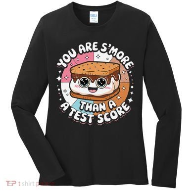 You Are Smore Than Ready For This Test Test Day Teacher Women's Long Sleeve Shirt