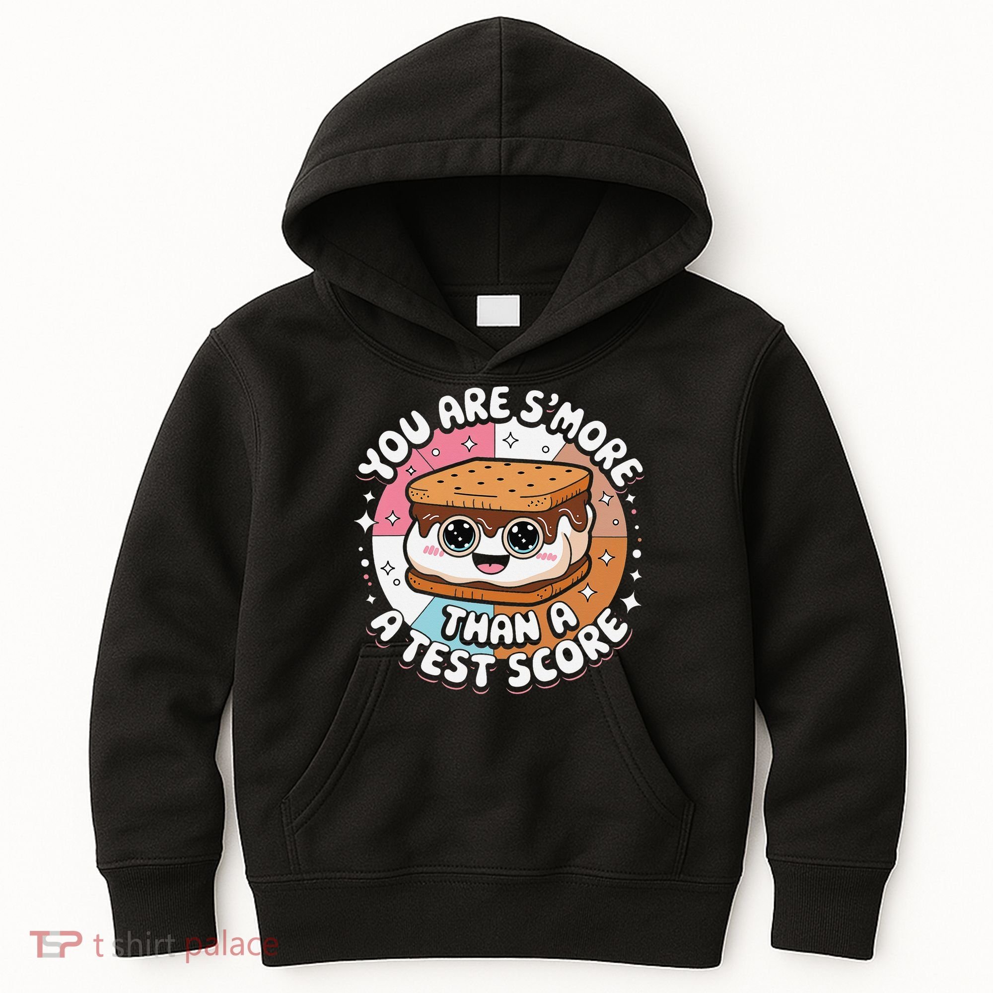 You Are Smore Than Ready For This Test Test Day Teacher Kids Hoodie