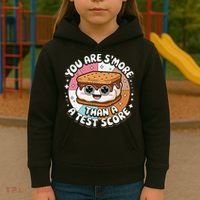 You Are Smore Than Ready For This Test Test Day Teacher Kids Hoodie thumb 3