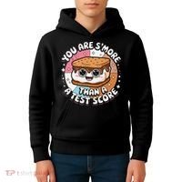 You Are Smore Than Ready For This Test Test Day Teacher Kids Hoodie thumb 4