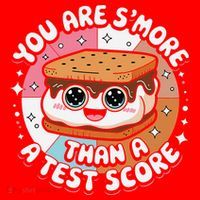 You Are Smore Than Ready For This Test Test Day Teacher Santa Hat thumb 1