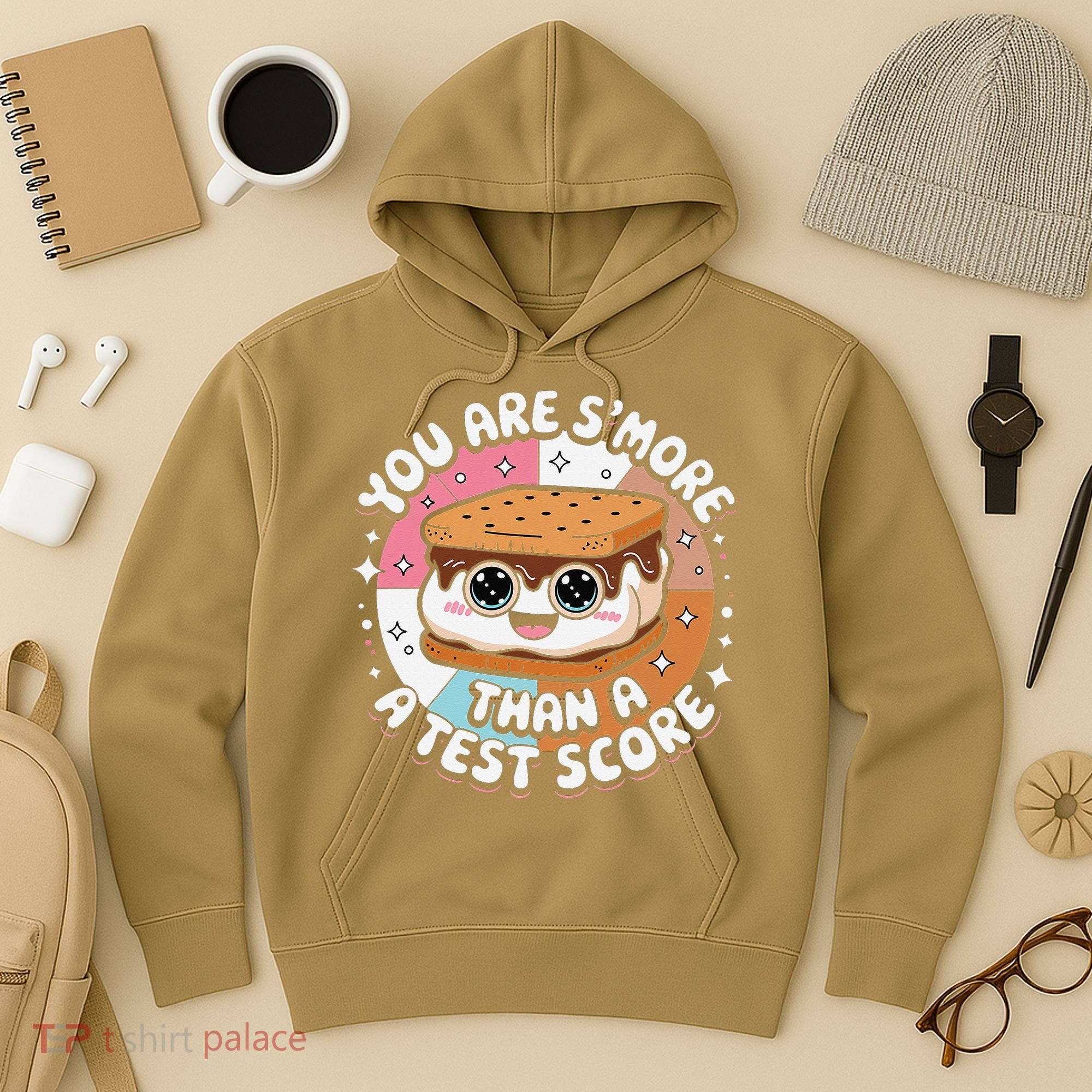 You Are Smore Than Ready For This Test Test Day Teacher Hoodie