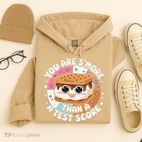 You Are Smore Than Ready For This Test Test Day Teacher Hoodie thumb 4