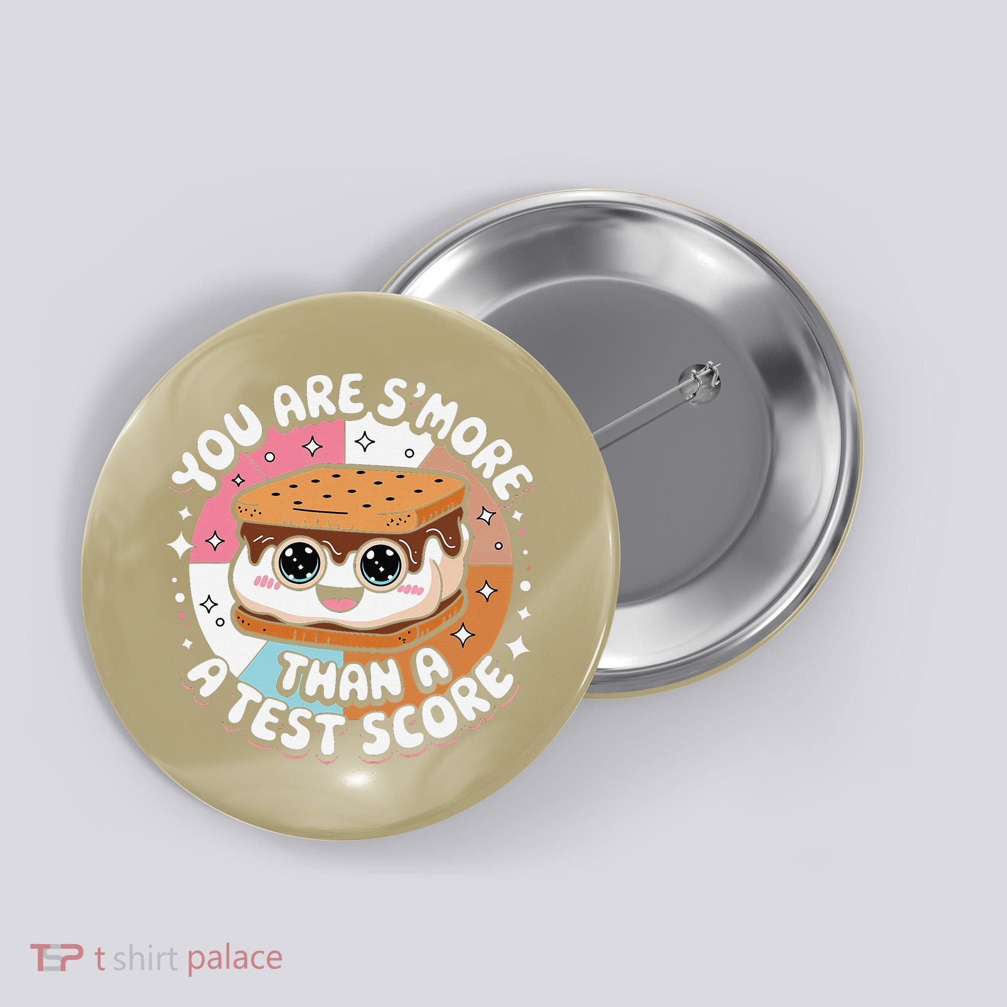 You Are Smore Than Ready For This Test Test Day Teacher Button