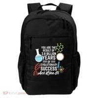 You Are The Result Of Evolutionary Successc Backpack thumb 0