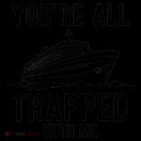 Youre All Trapped With Me Funny Cruise Ship Vacation Coffee Mug thumb 5