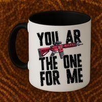 You AR The One For Me Rifle Coffee Mug thumb 2