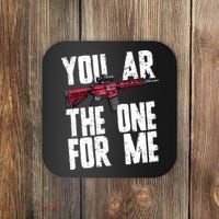 You AR The One For Me Rifle Coaster thumb 0