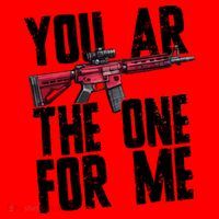 You AR The One For Me Rifle Santa Hat thumb 1