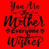 You Are The Mother Everyone Wishes Cute Gift Santa Hat thumb 1
