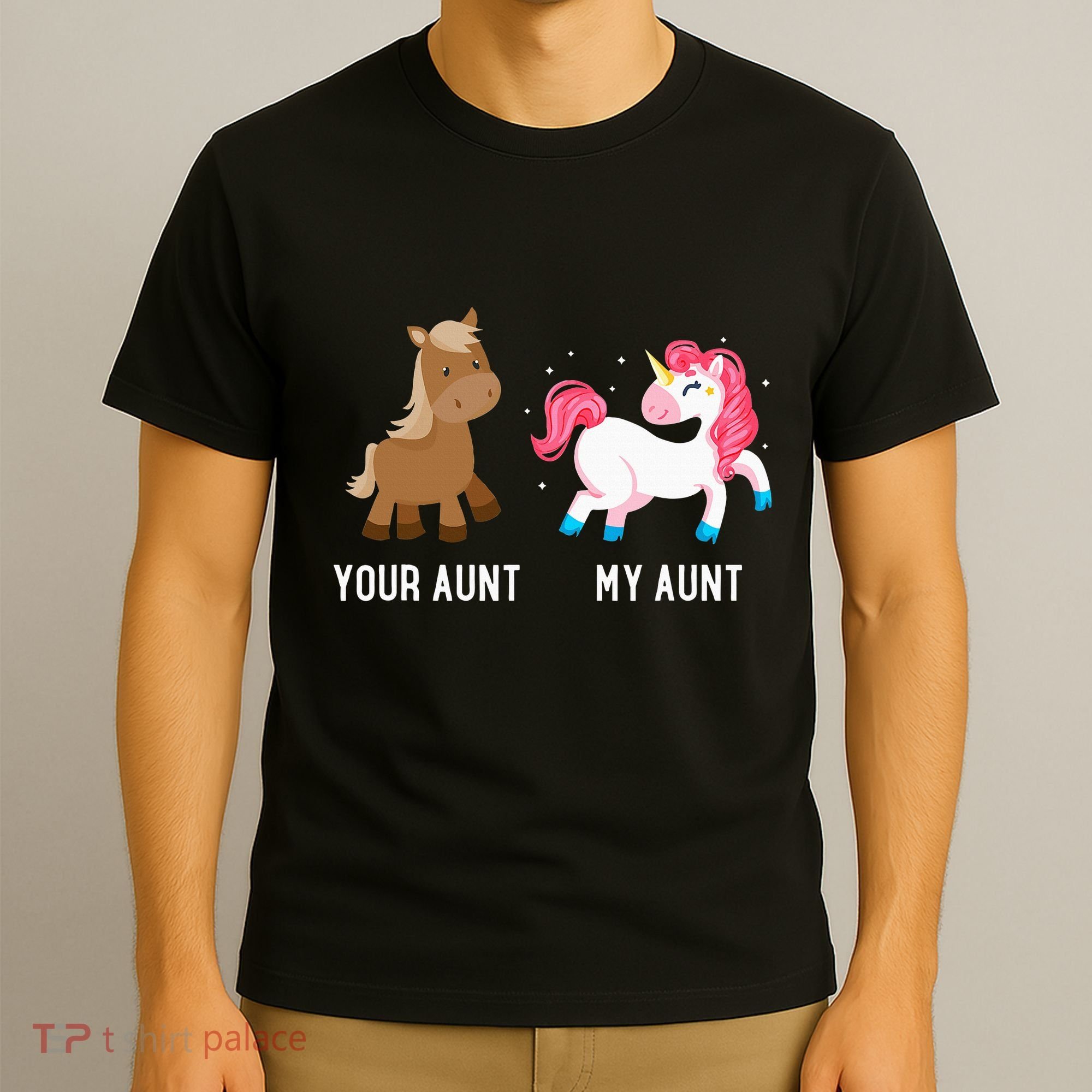 Your Aunt Vs My Aunt Magical Unicorn Awesome Crazy Auntie T-Shirt