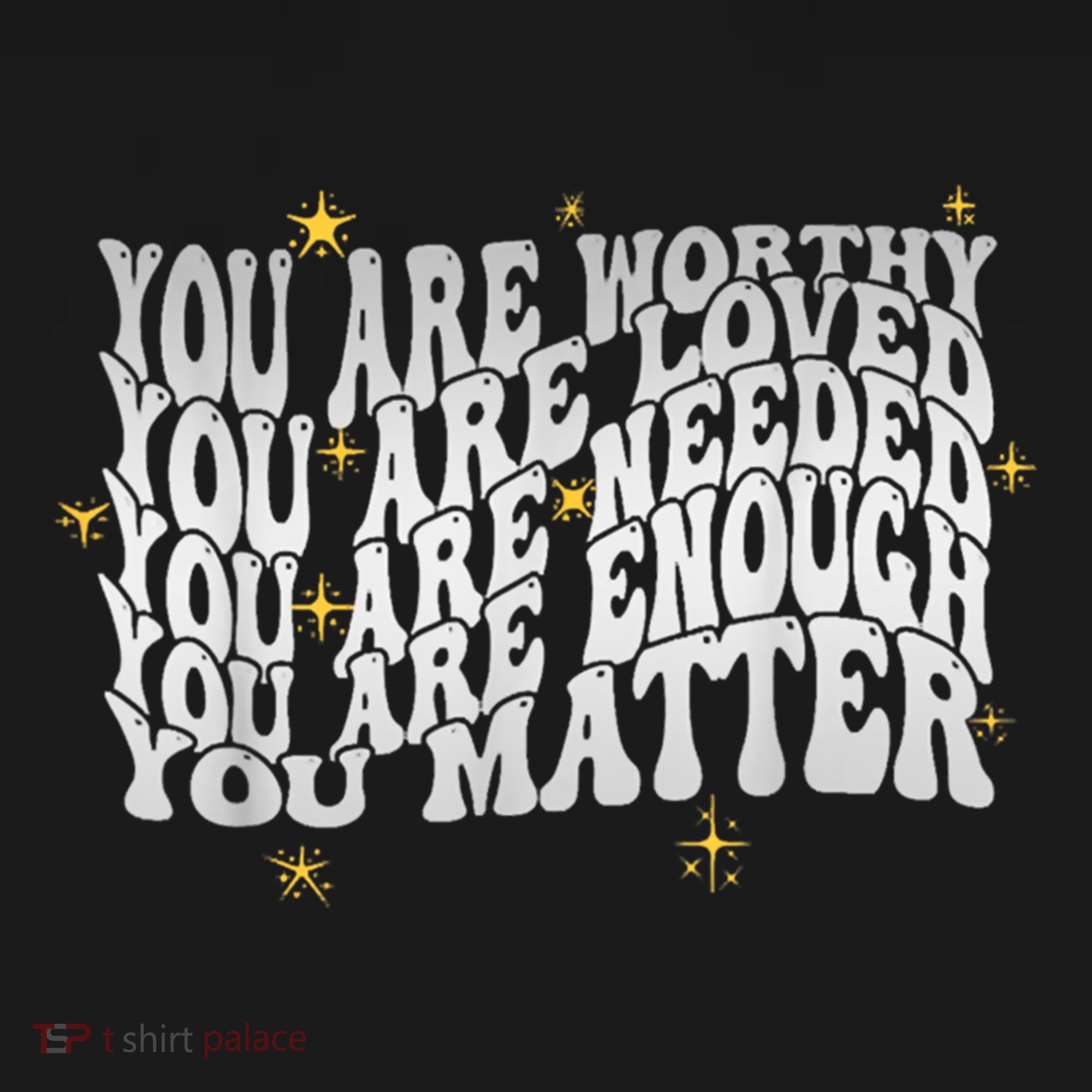 You Are Worthy Loved Needed Enough You Matter Tal Health Gift Women's Hoodie