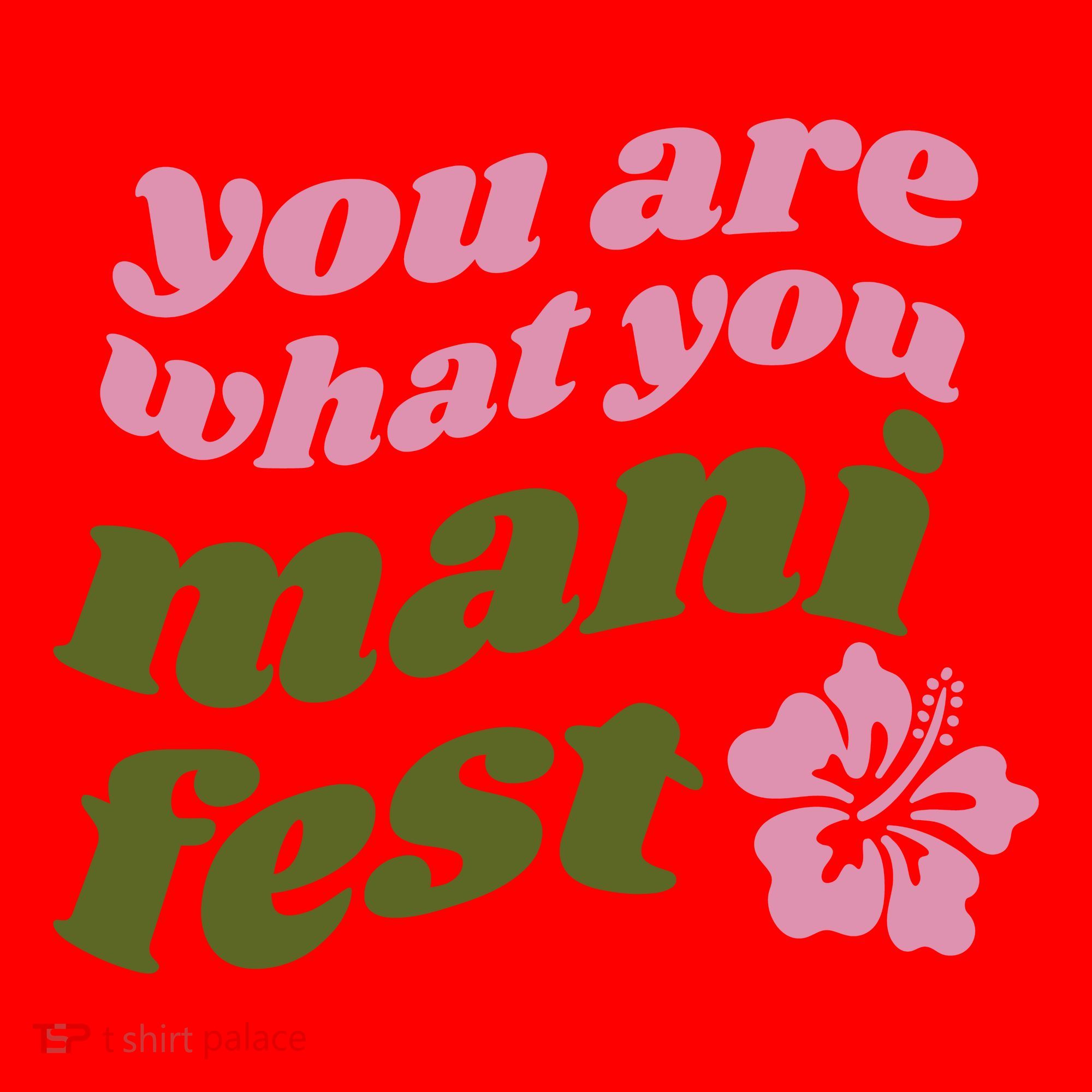 You Are What You Manifest Santa Hat