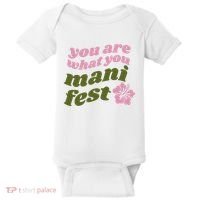 You Are What You Manifest Baby Bodysuit thumb 0