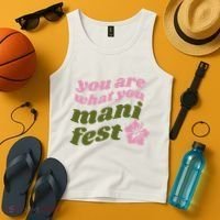 You Are What You Manifest Tank Top thumb 4