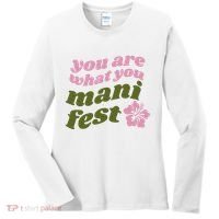 You Are What You Manifest Women's Long Sleeve Shirt thumb 0