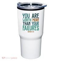 You Are Worth More Than Your Failures Romans 323 Tumbler thumb 0