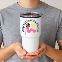 You’re A Worm With A Mustache Vanderpump Rules Tumbler thumb 2