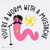 You’re A Worm With A Mustache Vanderpump Rules Kids Long Sleeve Shirt thumb 2
