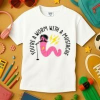 You’re A Worm With A Mustache Vanderpump Rules Kids T-Shirt thumb 3