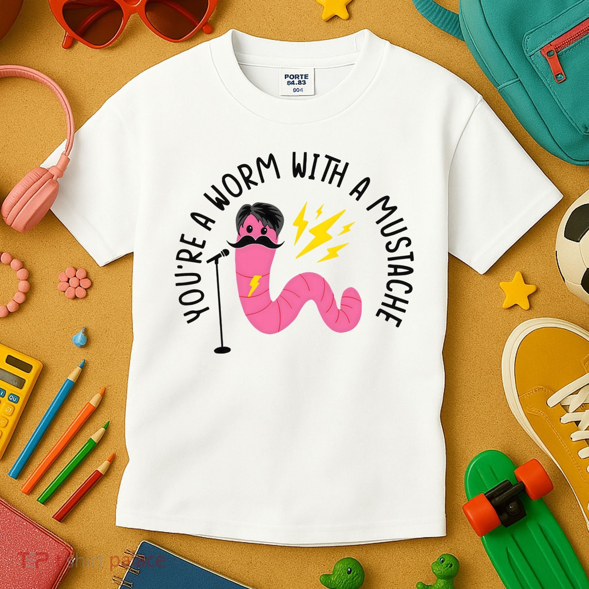 You’re A Worm With A Mustache Vanderpump Rules Kids T-Shirt