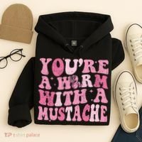 Youre A Worm With A Mustache James Tom Ariana Reality Hoodie thumb 4