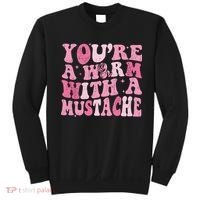 Youre A Worm With A Mustache James Tom Ariana Reality Sweatshirt thumb 0