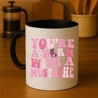 Youre A Worm With A Mustache James Tom Ariana Reality Coffee Mug thumb 4
