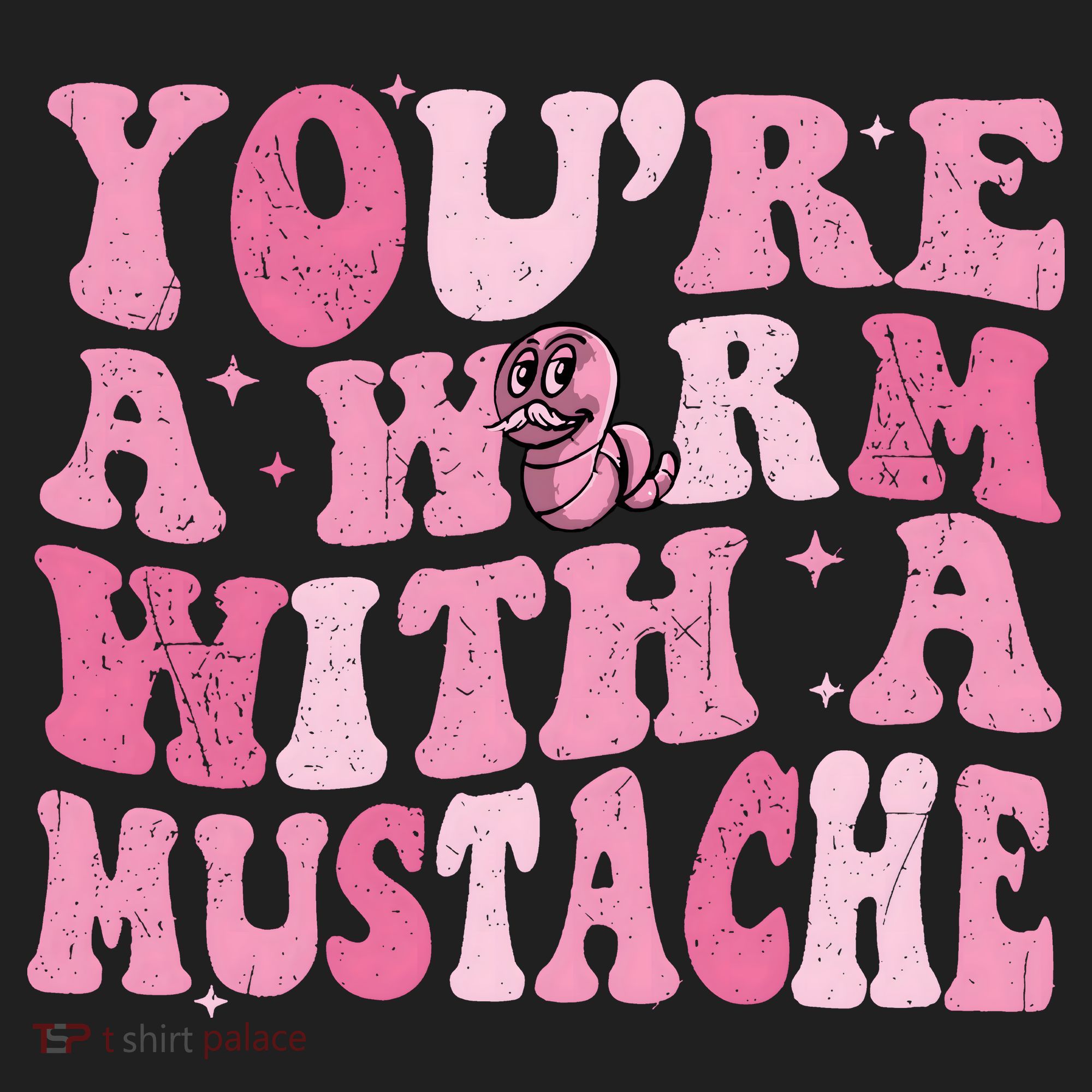 Youre A Worm With A Mustache James Tom Ariana Reality Beanie