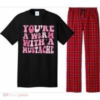 Youre A Worm With A Mustache James Tom Ariana Reality Pajama Set thumb 0