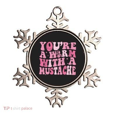 Youre A Worm With A Mustache James Tom Ariana Reality Ornament