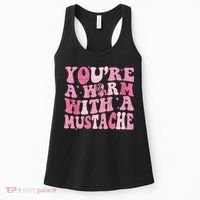 Youre A Worm With A Mustache James Tom Ariana Reality Women's Tank Top thumb 0