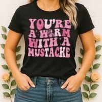 Youre A Worm With A Mustache James Tom Ariana Reality Women's T-Shirt thumb 2