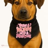 You’re A Worm With A Mustache  Vanderpump Rules Scandovals Is A Liar USA-Made Doggie Bandana thumb 1
