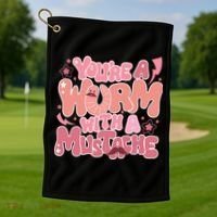 You’re A Worm With A Mustache  Vanderpump Rules Scandovals Is A Liar Golf Towel thumb 1