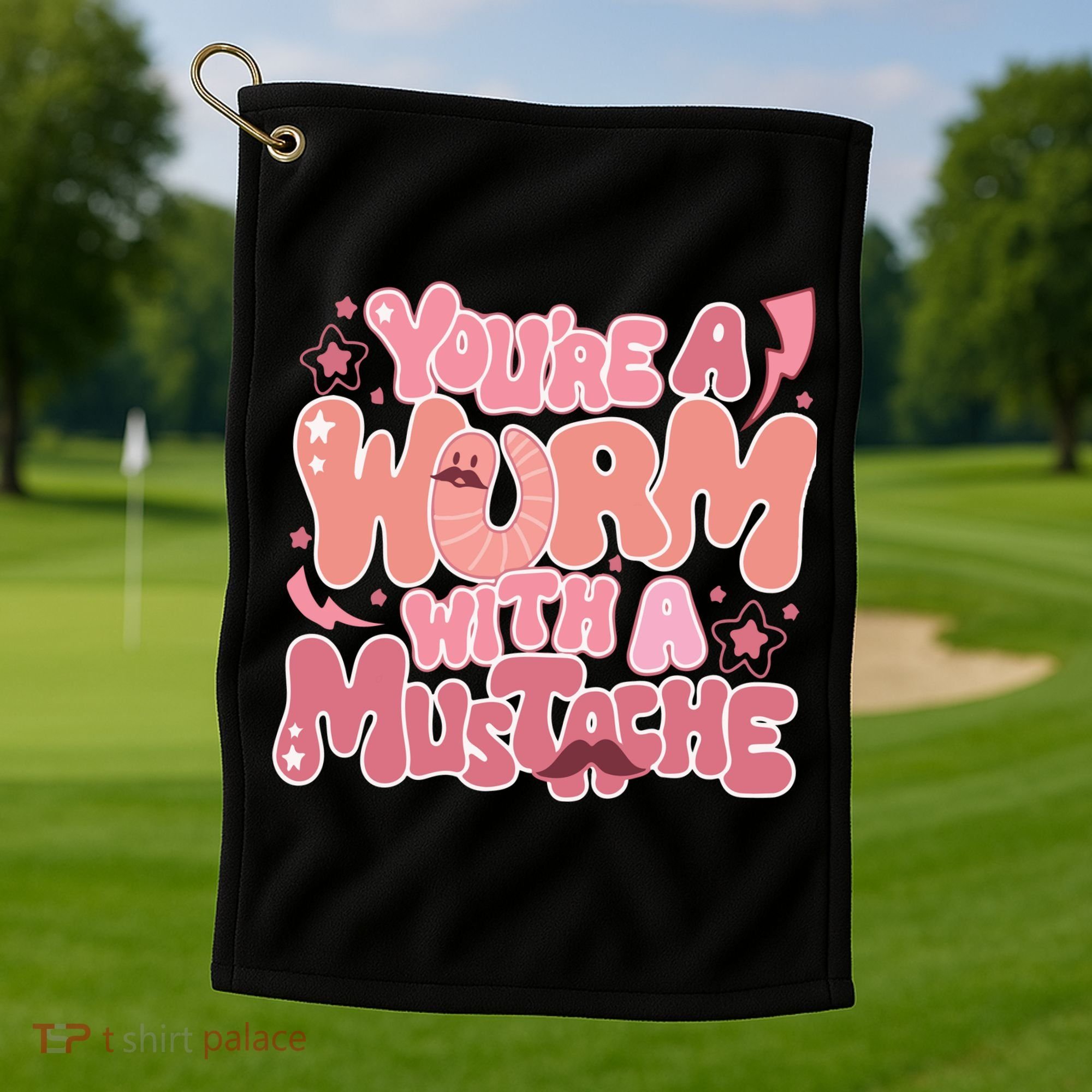 You’re A Worm With A Mustache  Vanderpump Rules Scandovals Is A Liar Golf Towel
