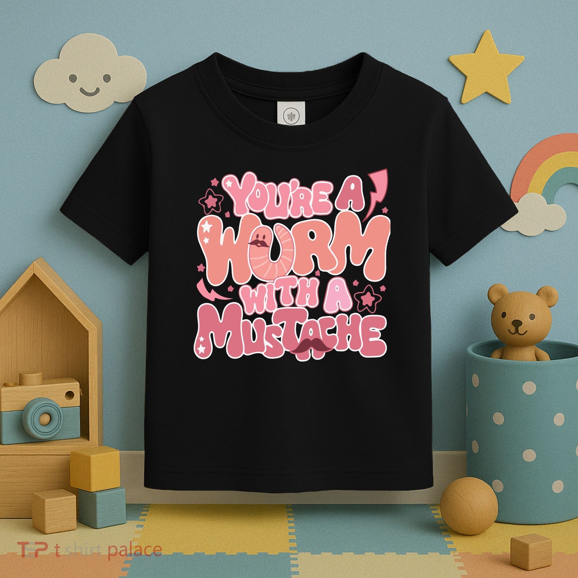 You’re A Worm With A Mustache  Vanderpump Rules Scandovals Is A Liar Toddler T-Shirt