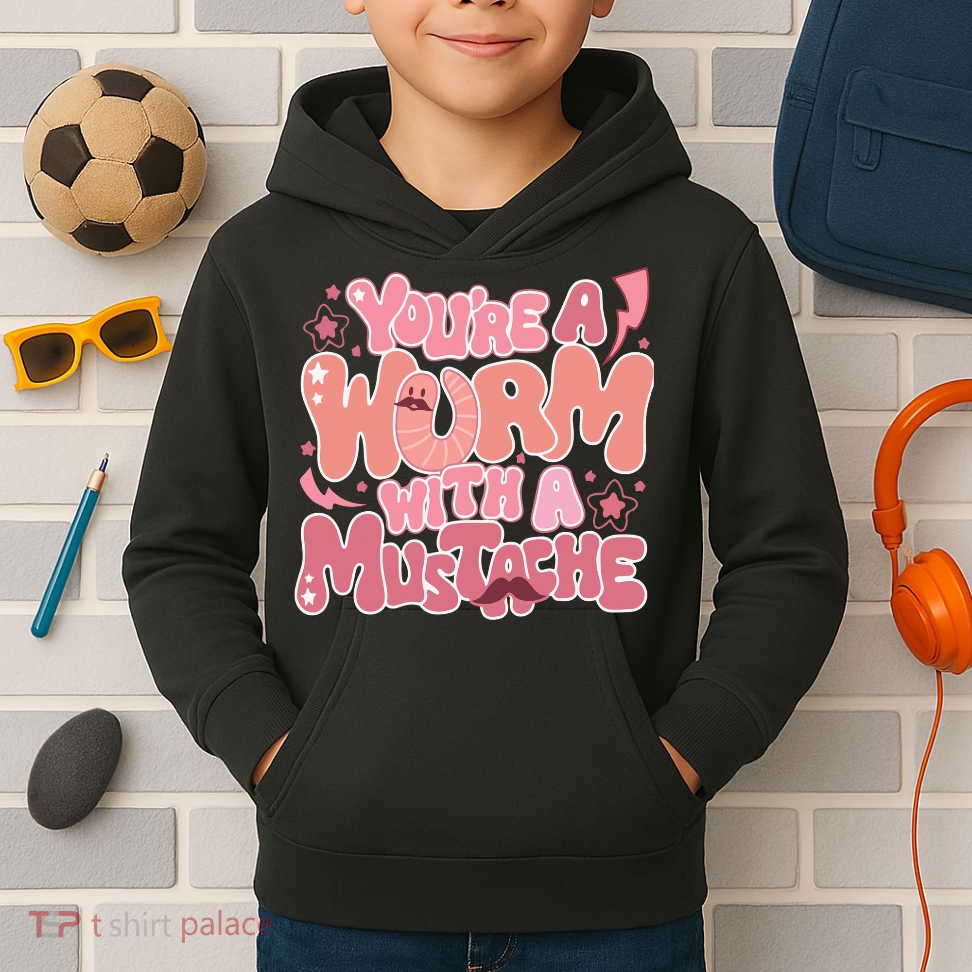 You’re A Worm With A Mustache  Vanderpump Rules Scandovals Is A Liar Kids Hoodie