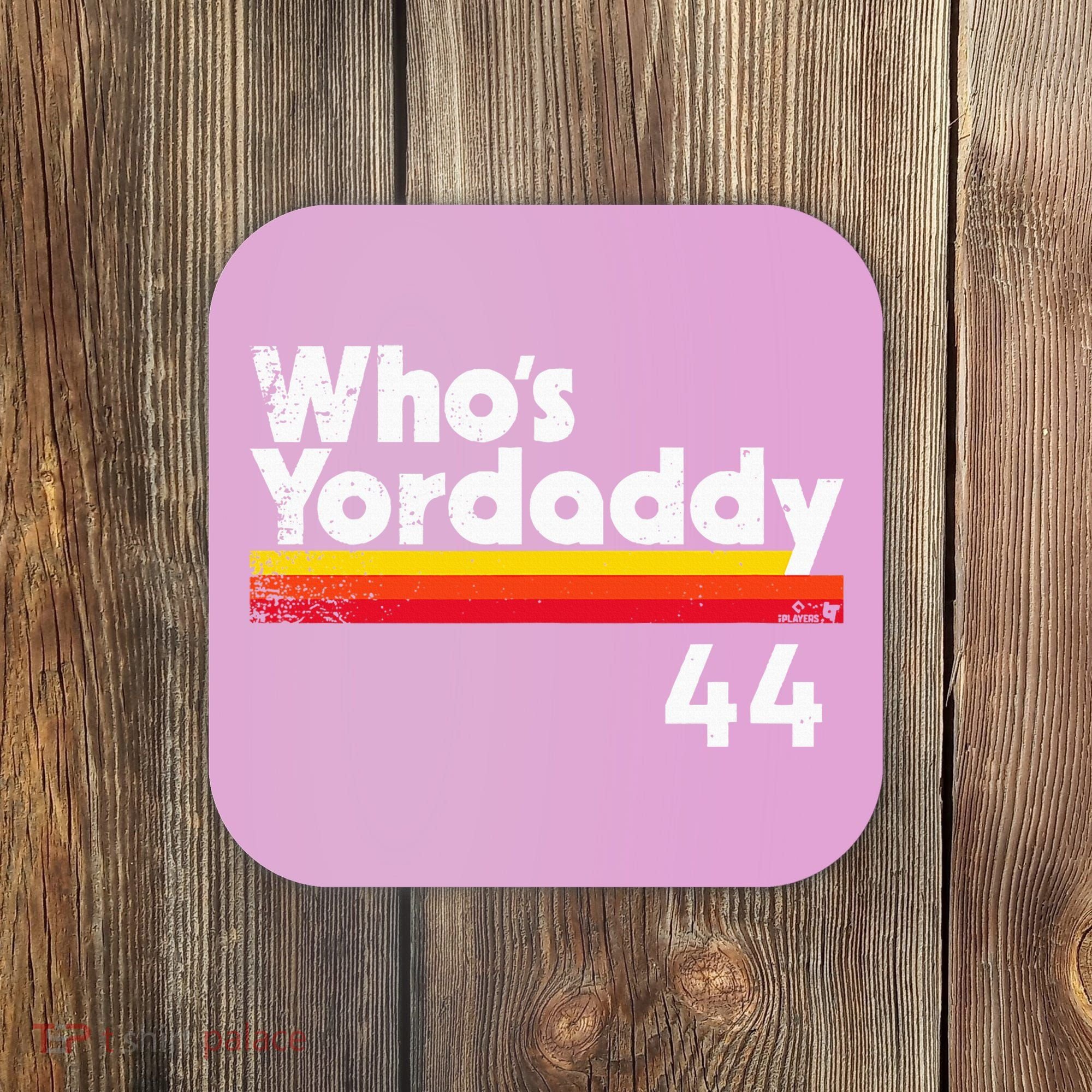 Yordan Alvarez WhoS Yordaddy Houston Baseball Coaster