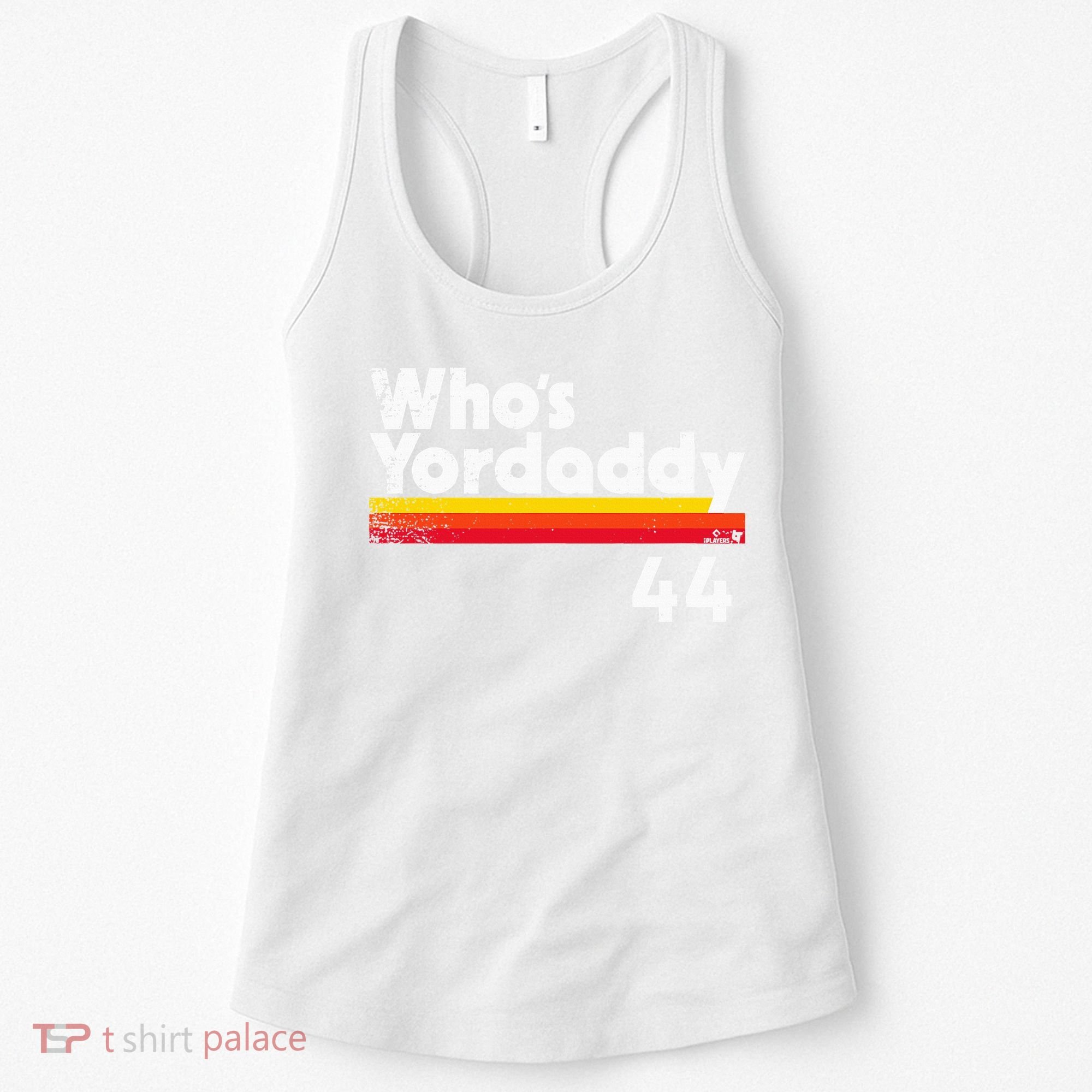 Yordan Alvarez WhoS Yordaddy Houston Baseball Women's Tank Top
