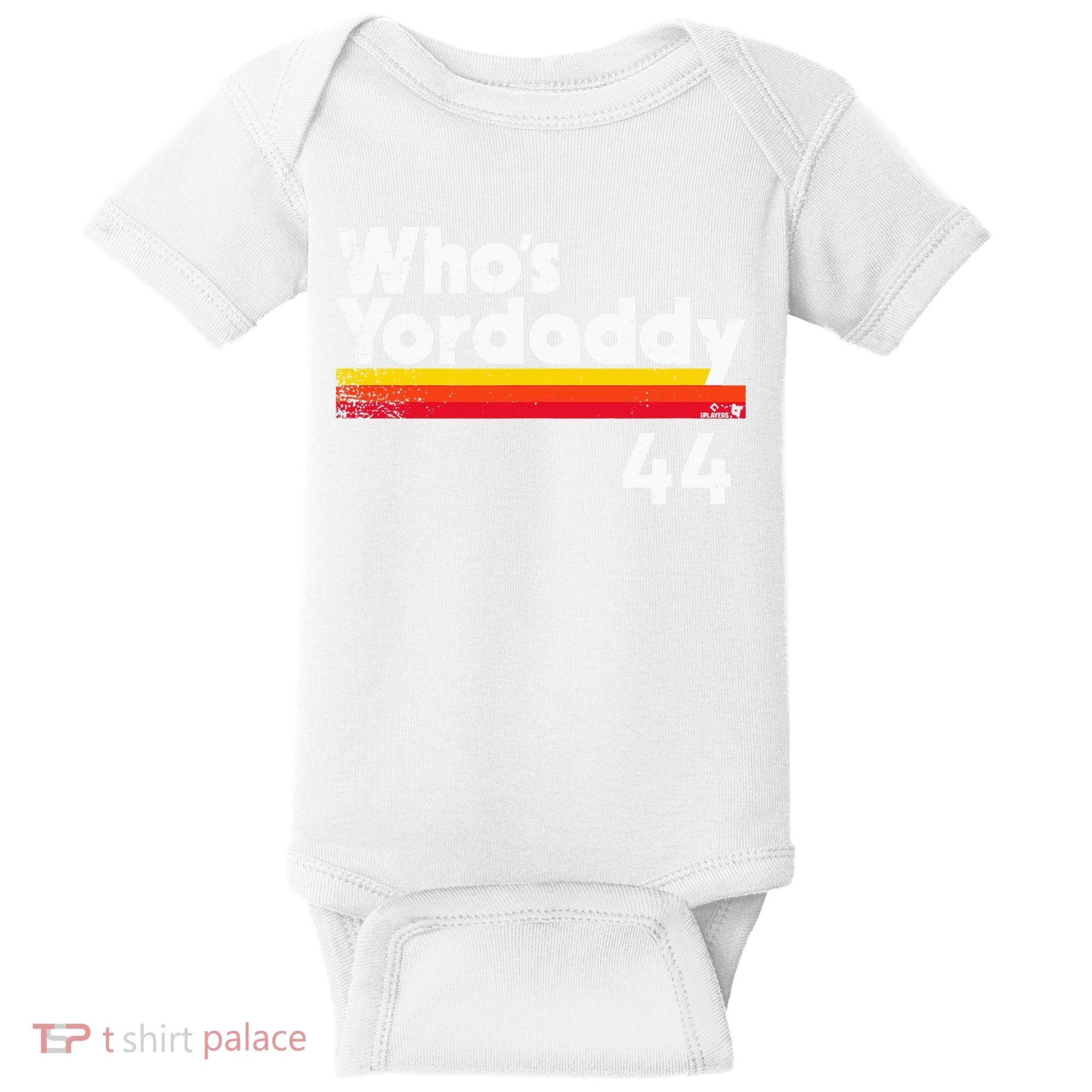 Yordan Alvarez WhoS Yordaddy Houston Baseball Baby Bodysuit