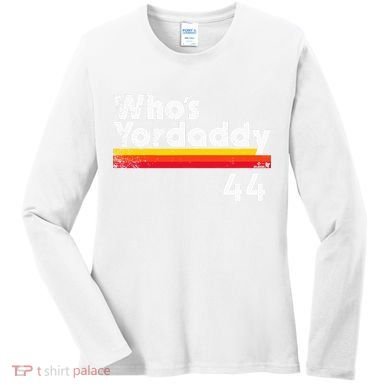 Yordan Alvarez WhoS Yordaddy Houston Baseball Women's Long Sleeve Shirt