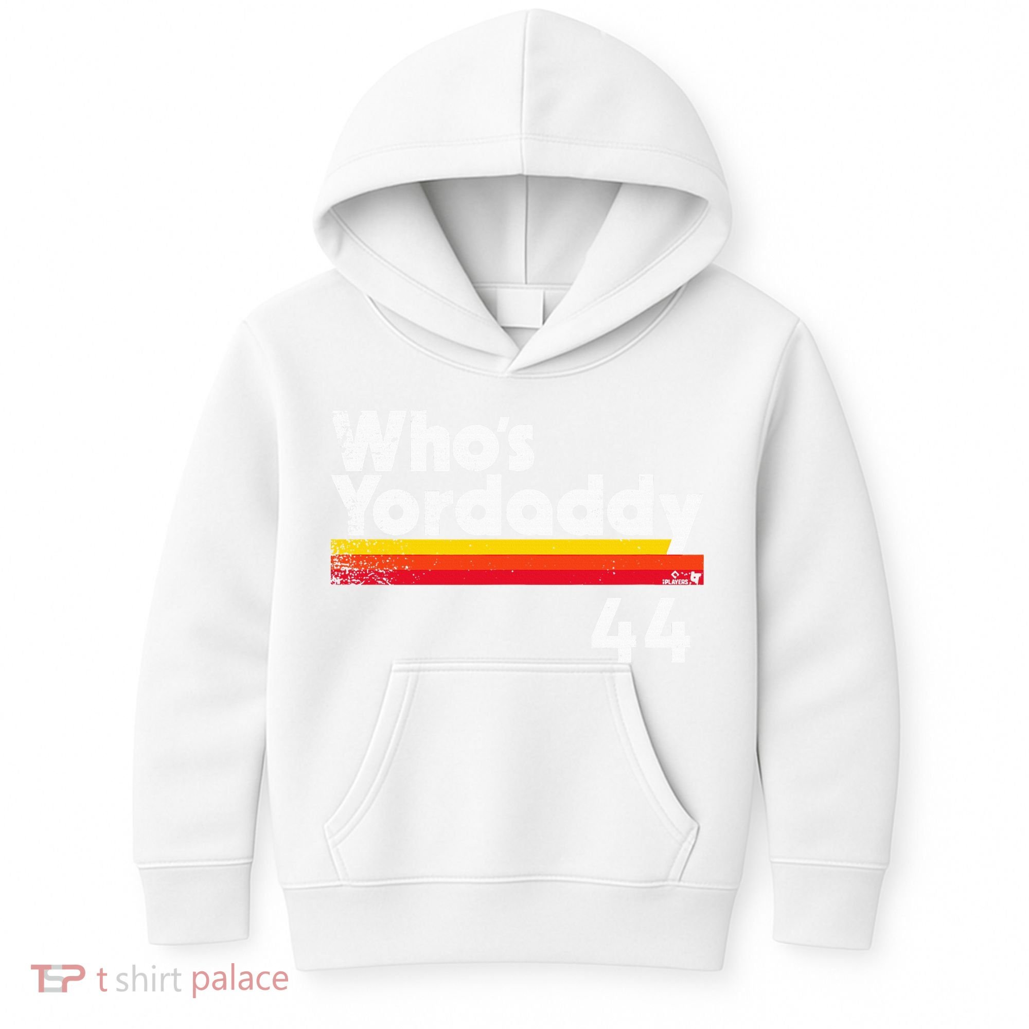 Yordan Alvarez WhoS Yordaddy Houston Baseball Kids Hoodie