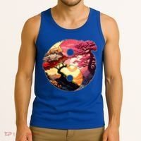Yin And Yang Japanese Bonsai Trees Seasons Fall Spring Tank Top thumb 3