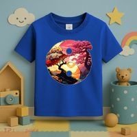 Yin And Yang Japanese Bonsai Trees Seasons Fall Spring Toddler T-Shirt thumb 3