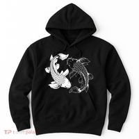 Yin And Yang Japanese Koi Fish Hoodie thumb 0